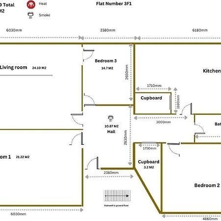 3 Bed Overlooking Meadows Park Edinburgh Bagian luar foto