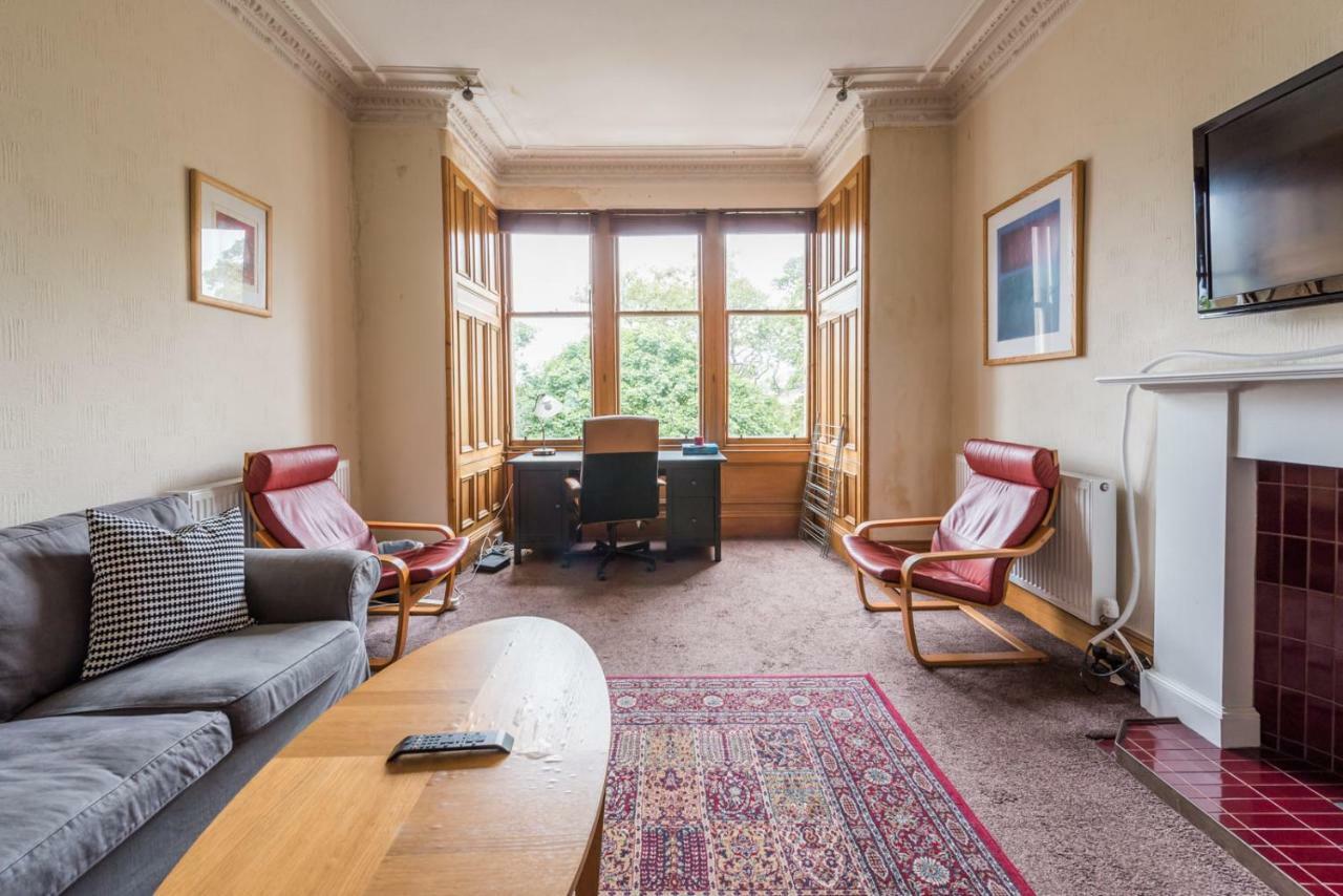 3 Bed Overlooking Meadows Park Edinburgh Bagian luar foto