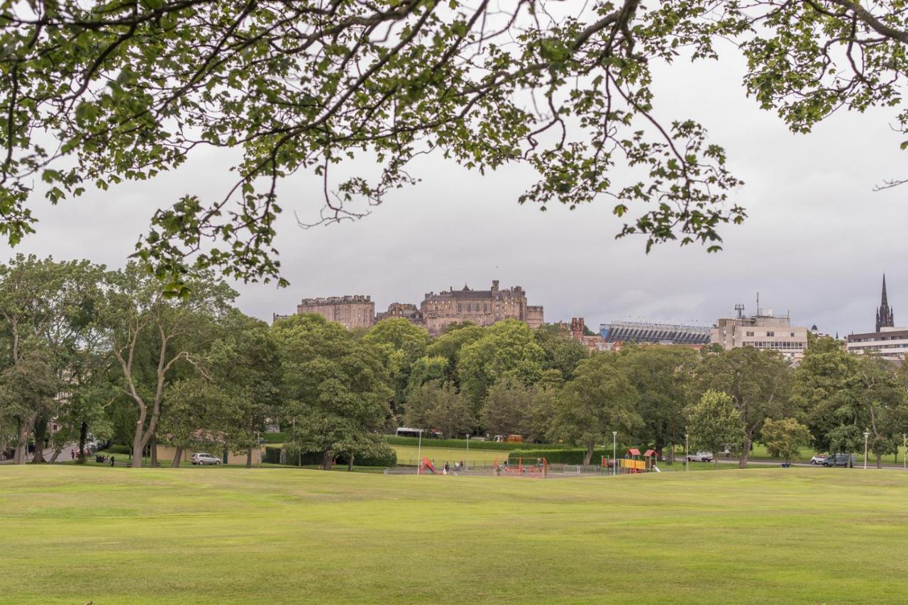 3 Bed Overlooking Meadows Park Edinburgh Bagian luar foto